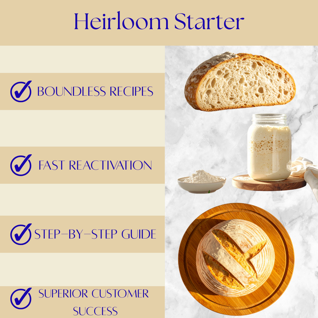 "Mama Fran" San Francisco Sourdough Starter (dehydrated)