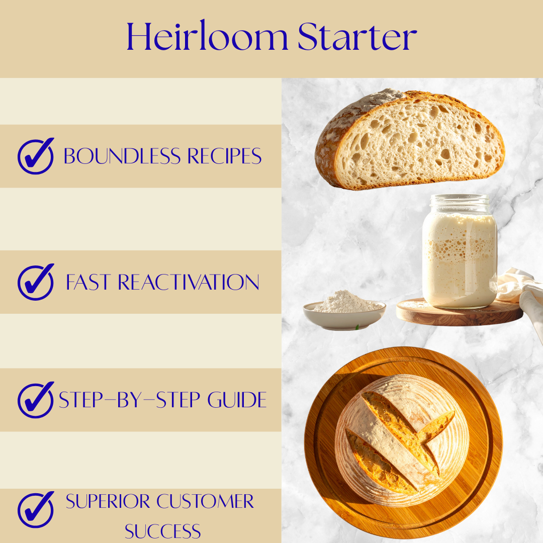 "Mama Fran" San Francisco Sourdough Starter (dehydrated)