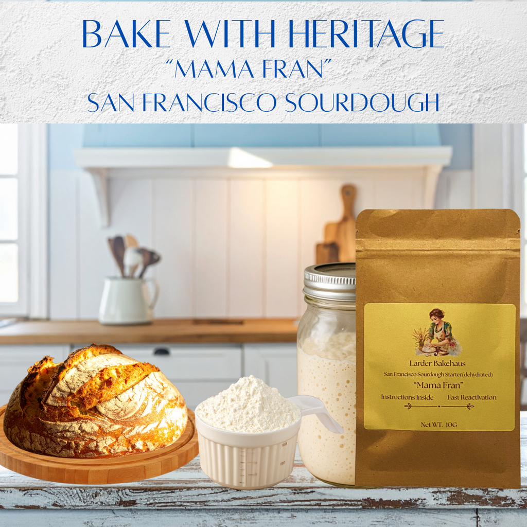 "Mama Fran" San Francisco Sourdough Starter (dehydrated)